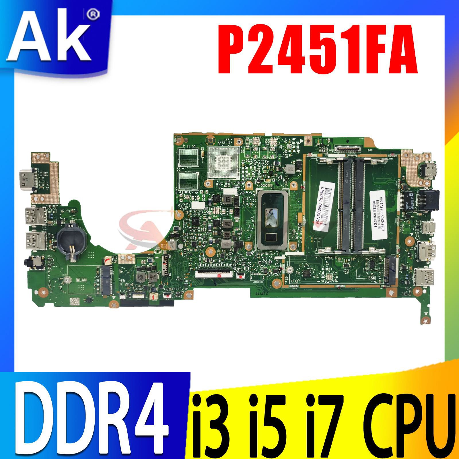 Pc Gaming I5 - Shenzhen P2451FA Mainboard For ASUS ExpertBook