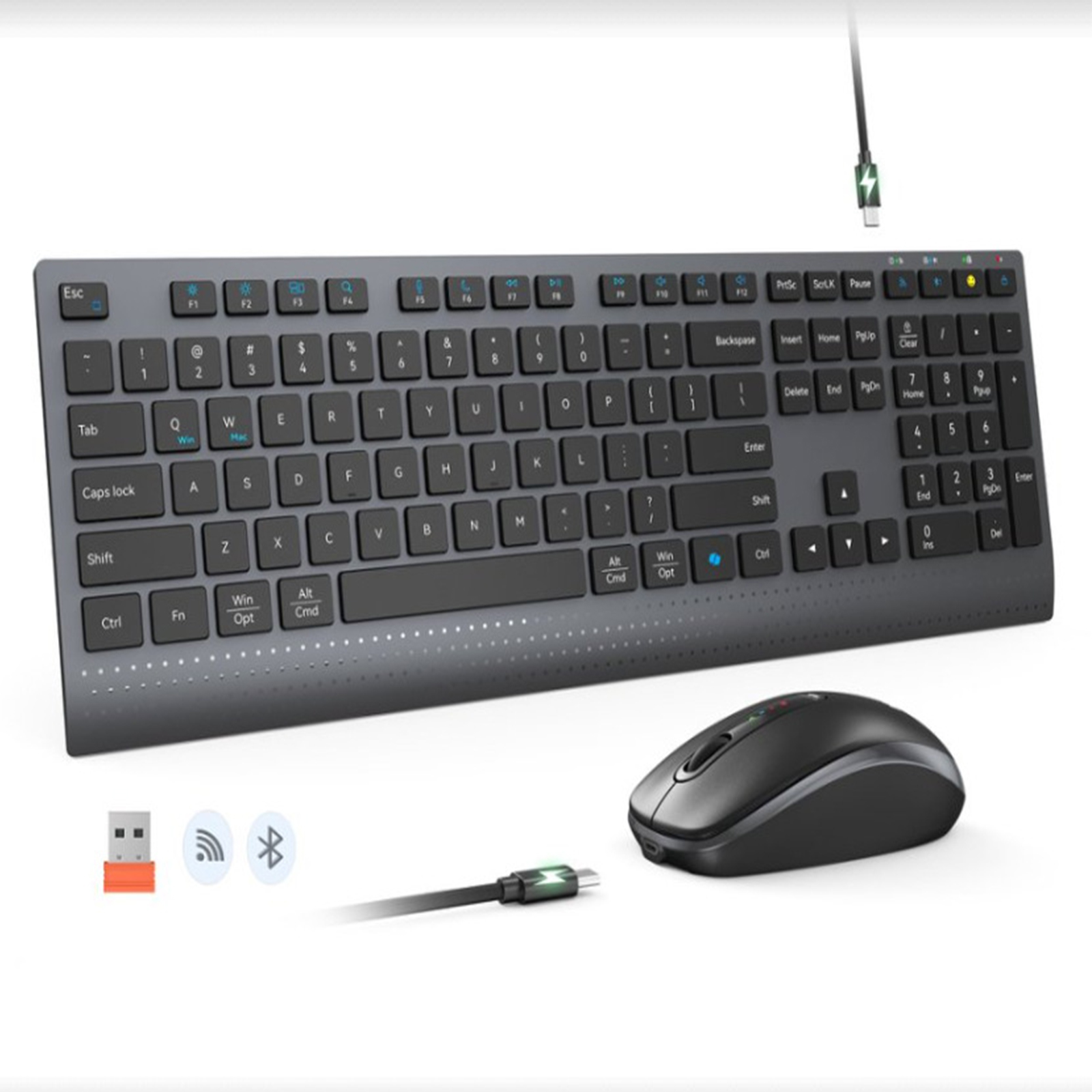 Bluetooth 2.4G Dual-Mode Wirel - Pc Gaming Komplett Set 评论和价格