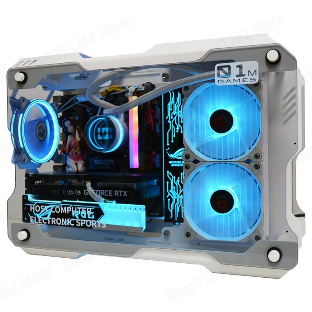 01M Mini Gaming PC Case Alumin - Pc Gaming Water Cooling 评论和价格