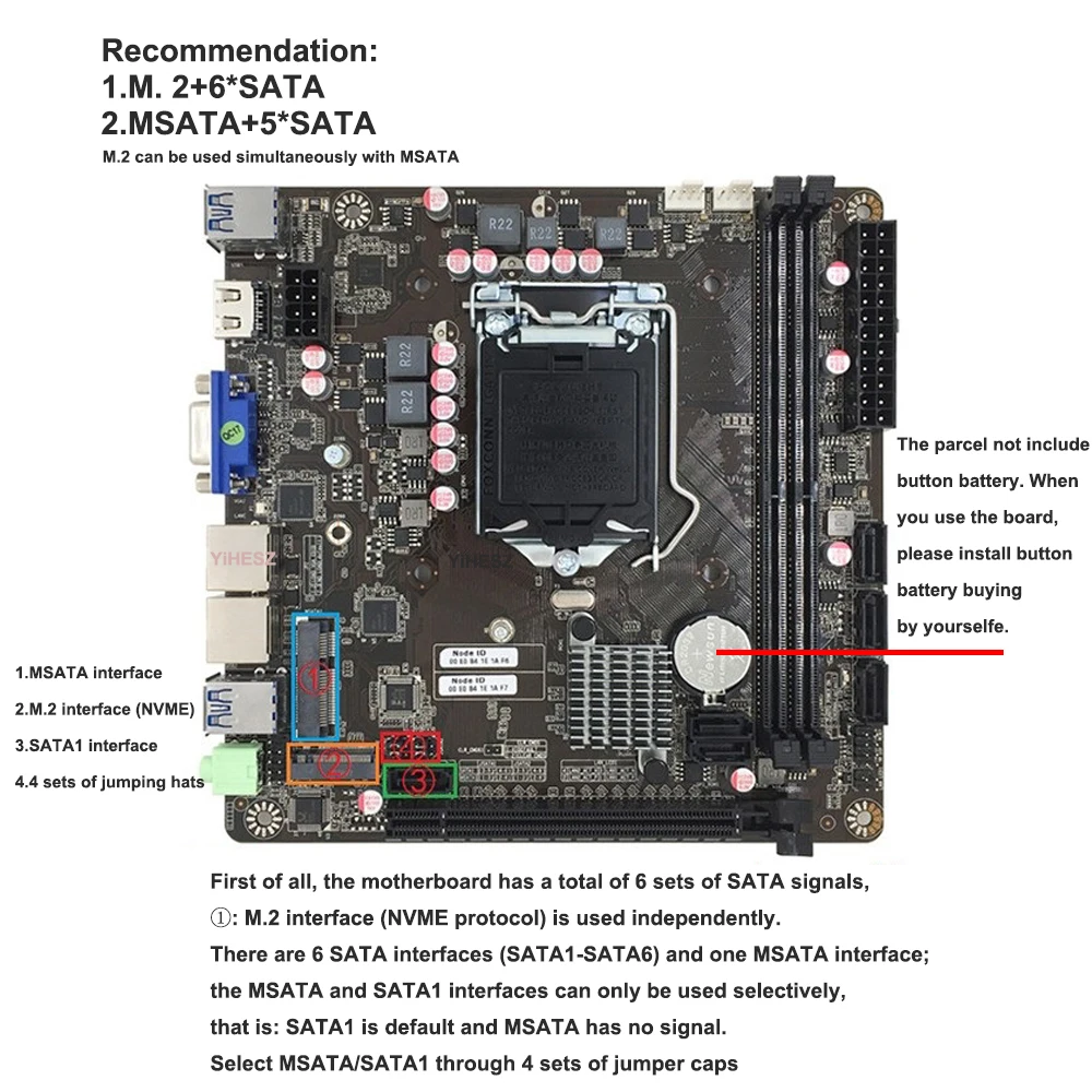 B365 Mini-ITX Motherboard LGA  - Pc Gaming I5 评论和价格