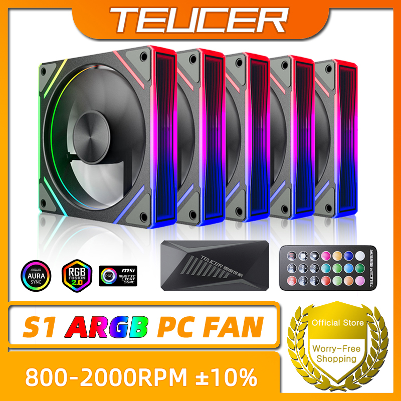 TEUCER Prism S1 ARGB 120mm (12 - Pc Gaming Water Cooling 评论和价格