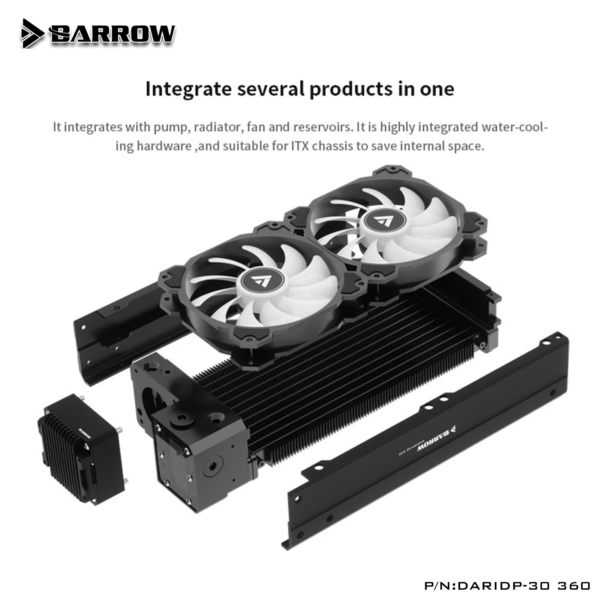 Barrow DARIDP-30 PC Water Cool - Pc Gaming Water Cooling 评论和价格