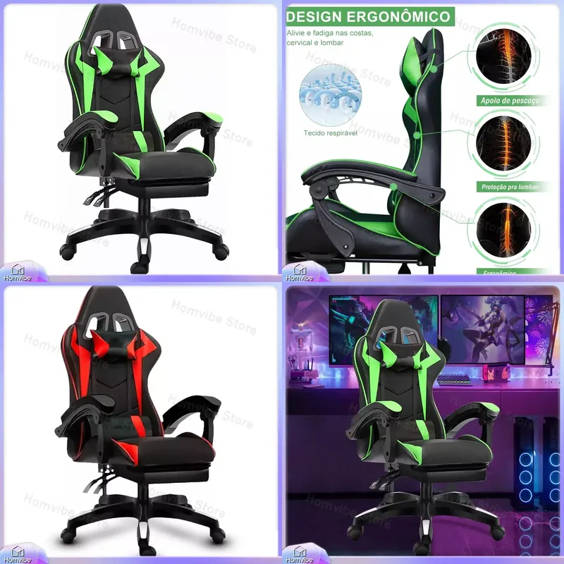 High-Back Ergonomic Gaming Cha - Pc Gaming Gaming 评论和价格