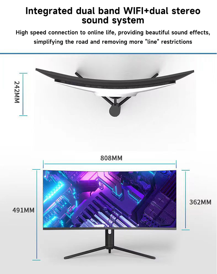 34 Inch 4K Curved Screen Deskt - Pc Gaming I5 评论和价格